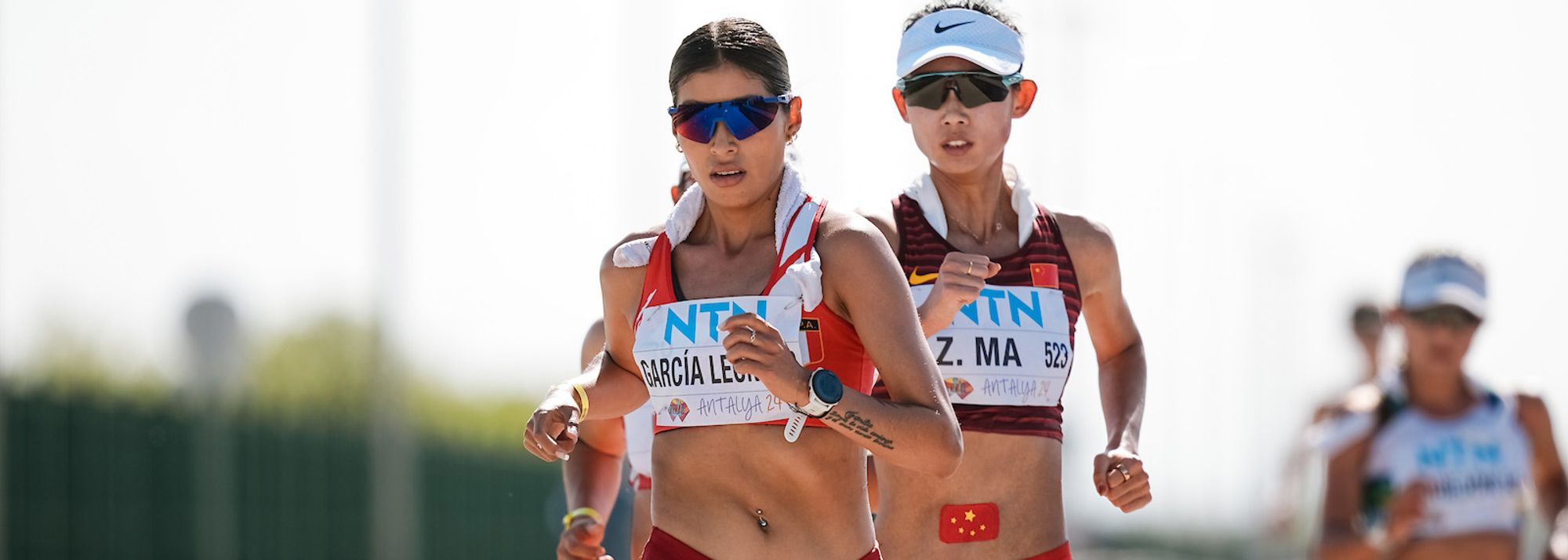 Kimberly Garcia strode imperiously to the 20km title at the World Athletics Race Walking Team Championships Antalya 24