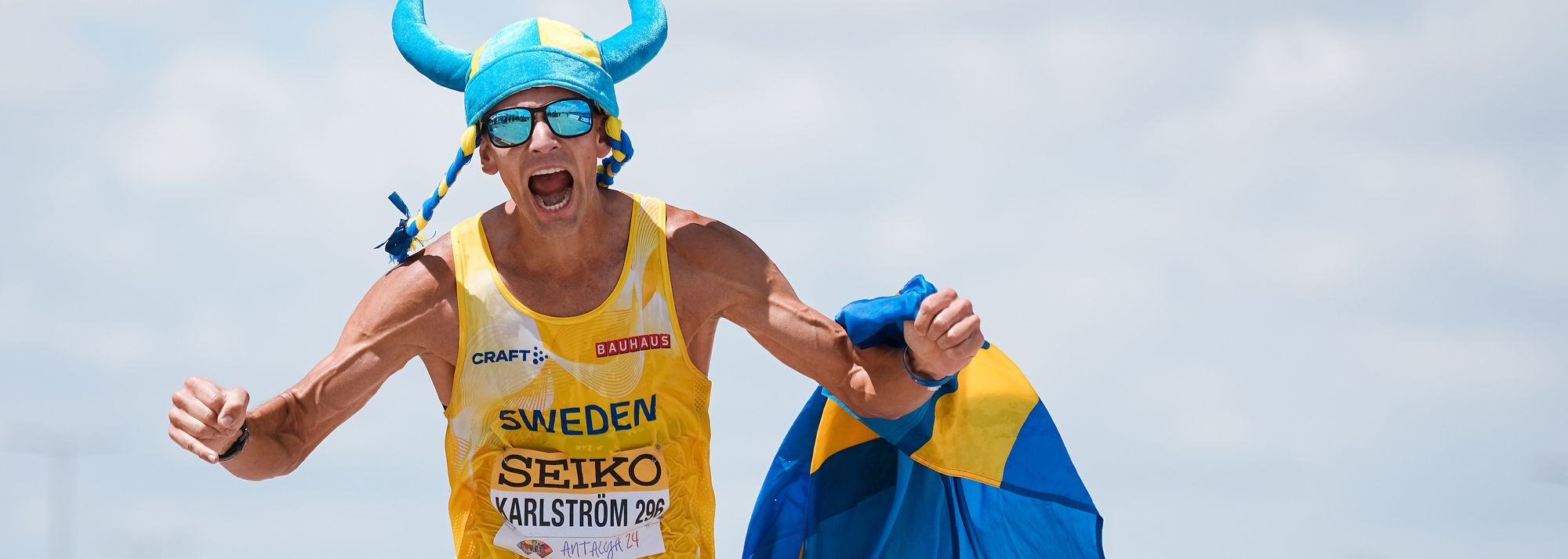Two years after his 35km success in Muscat, Sweden’s Perseus Karlstrom emerged as the 20km champion at the World Athletics Race Walking Team Championships Antalya 24