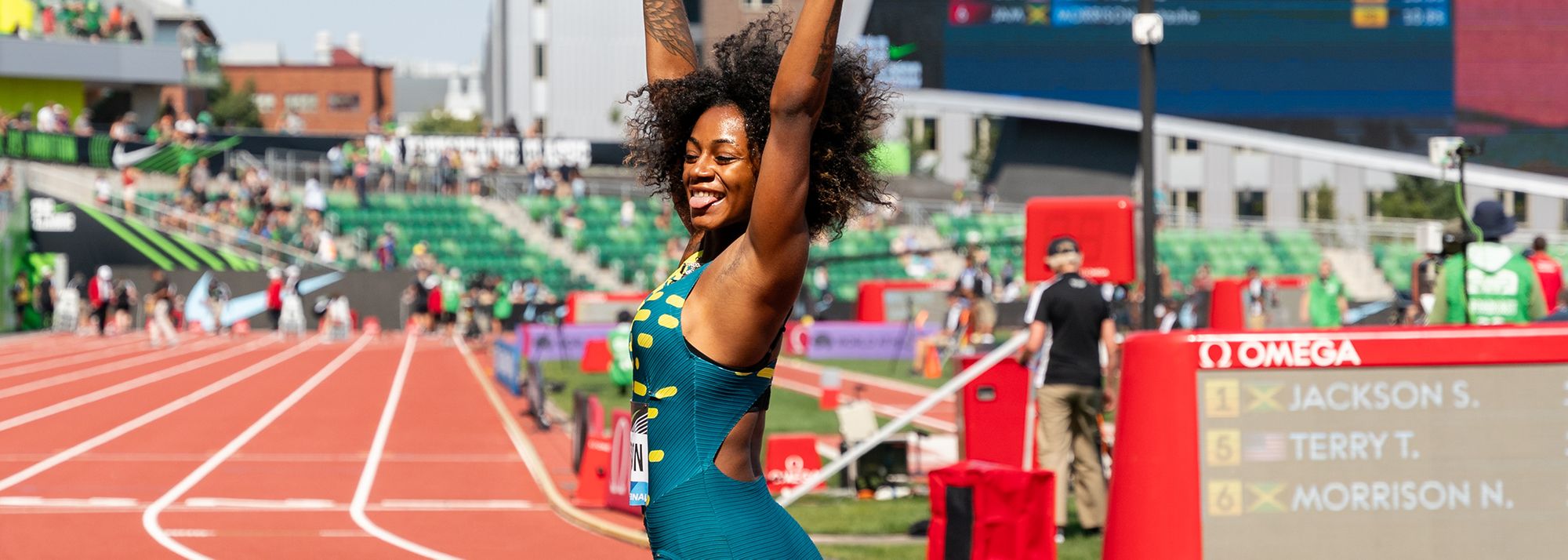 World champion Sha’Carri Richardson and world indoor 60m champion Christian Coleman will contest the 100m