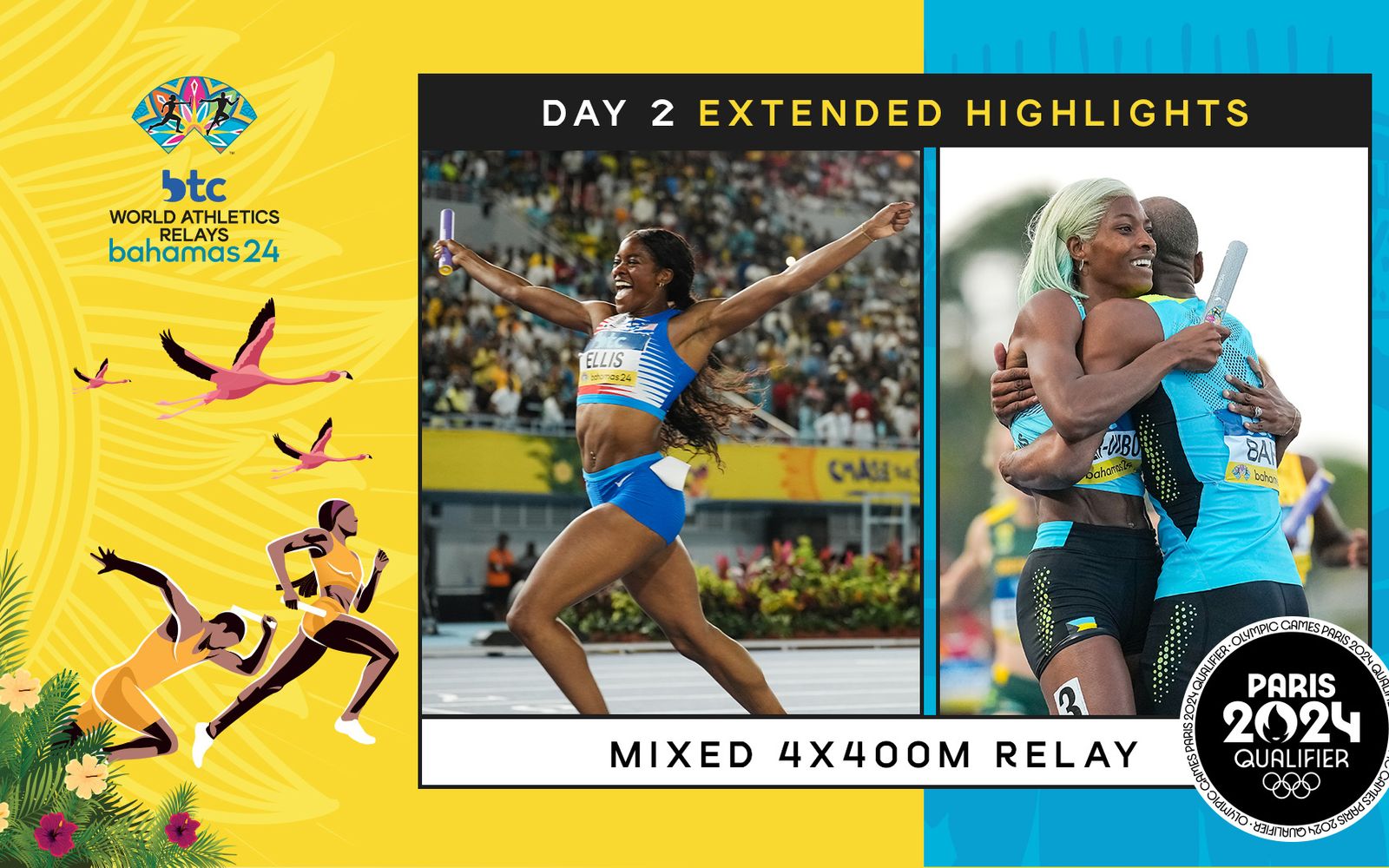 Mixed 4x400m Relay Day 2 World Athletics Relays Bahamas 24 Watch World Athletics 2742