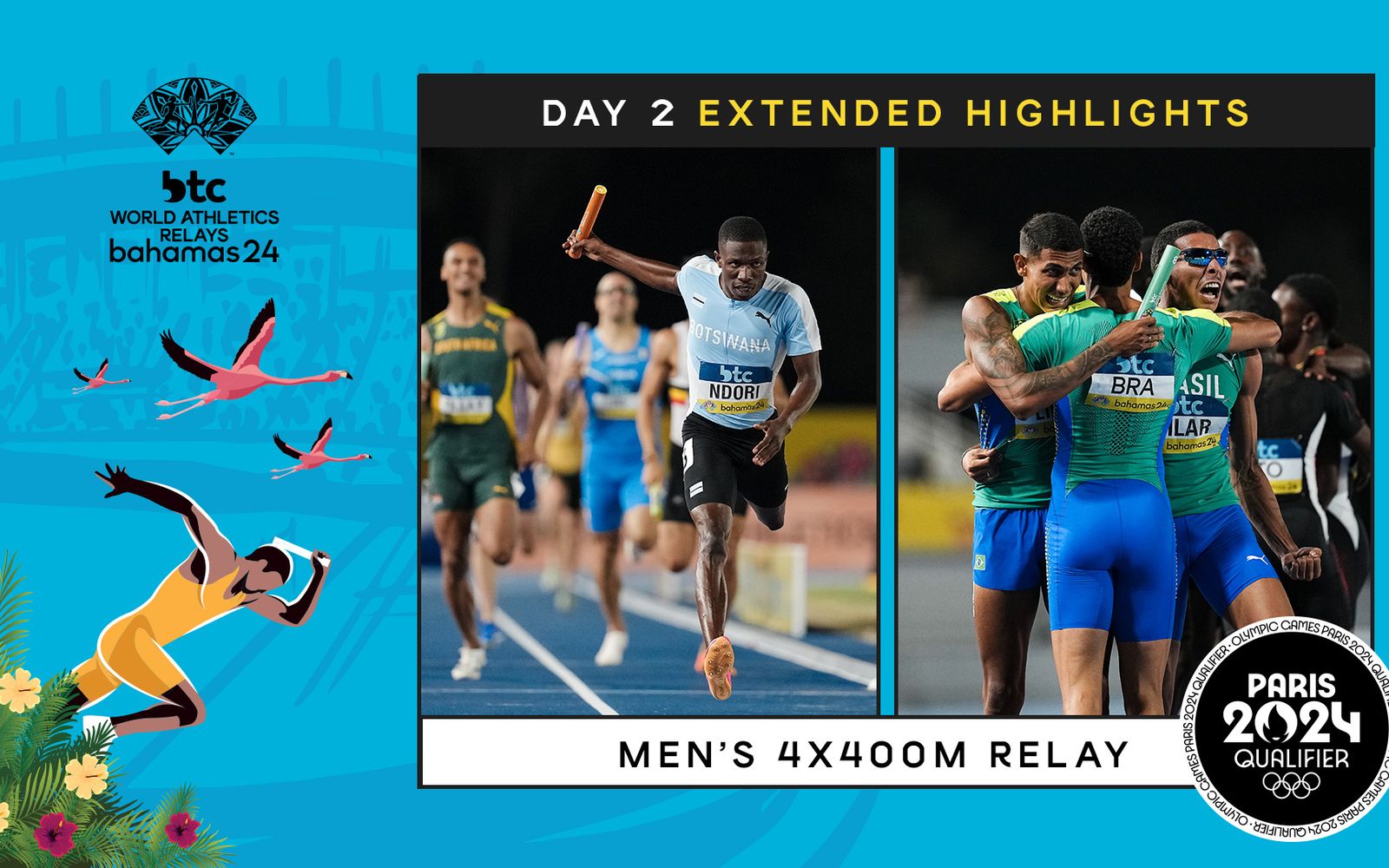 Mens 4x400m Relay Day 2 World Athletics Relays Bahamas 24 Watch World Athletics 9816