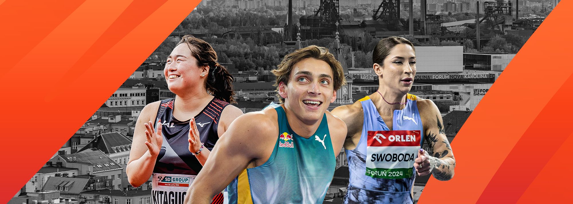 Broadcast info for the Ostrava Golden Spike, taking place on 28 May
