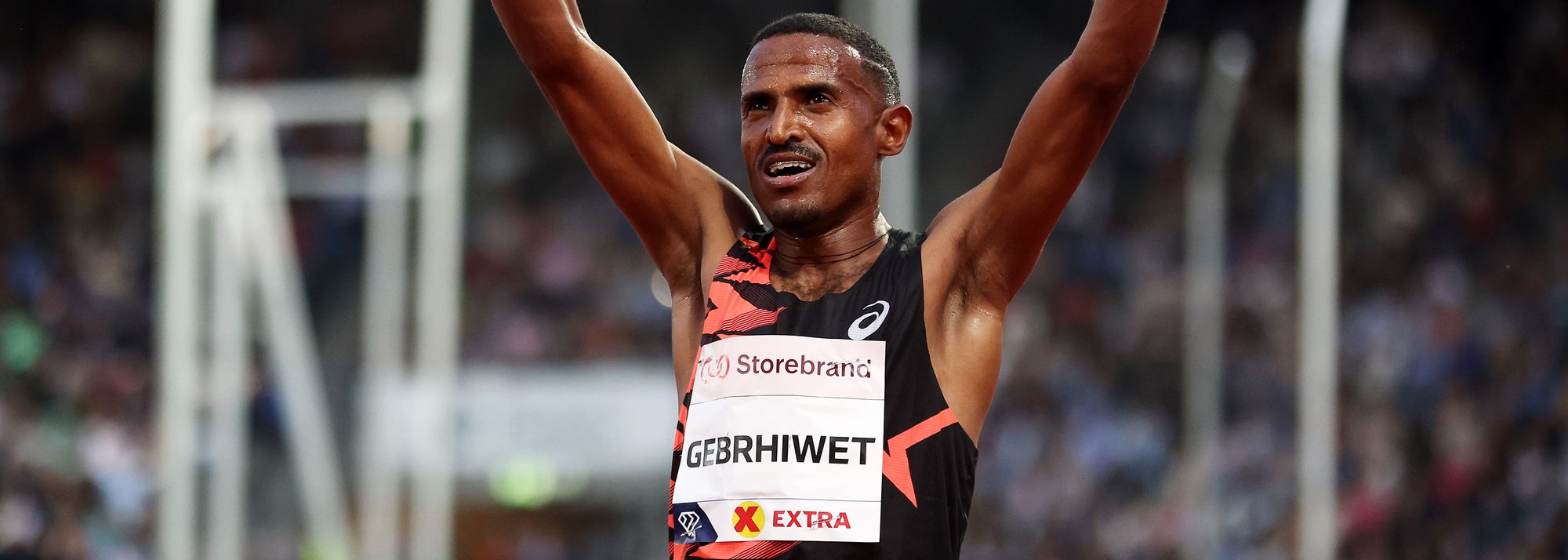 Hagos Gebrhiwet produced the standout performance of the Bislett Games