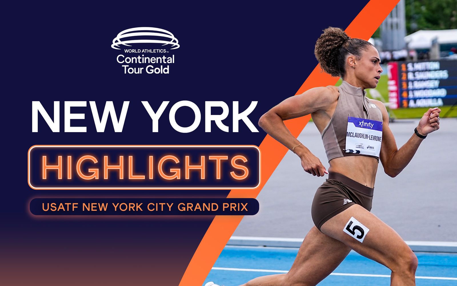 USATF New York City Grand Prix Highlights | Continental Tour Gold 2024 ...