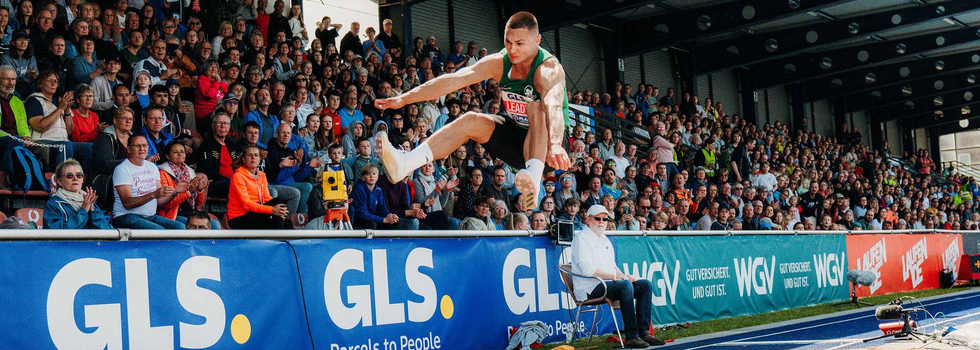 Till Steinforth and Sandrina Sprengel achieved personal best performances to complete a German double at the Stadtwerke Ratingen Mehrkampf-Meeting