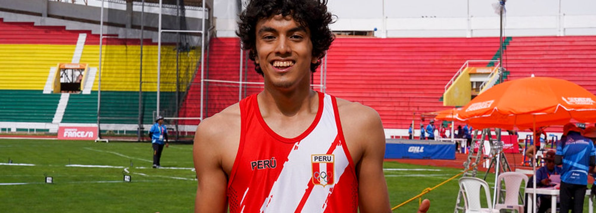 Logró la marca mínima para representar al Perú en los 110 metros con vallas del Campeonato Mundial de Atletismo U20 Lima 2024