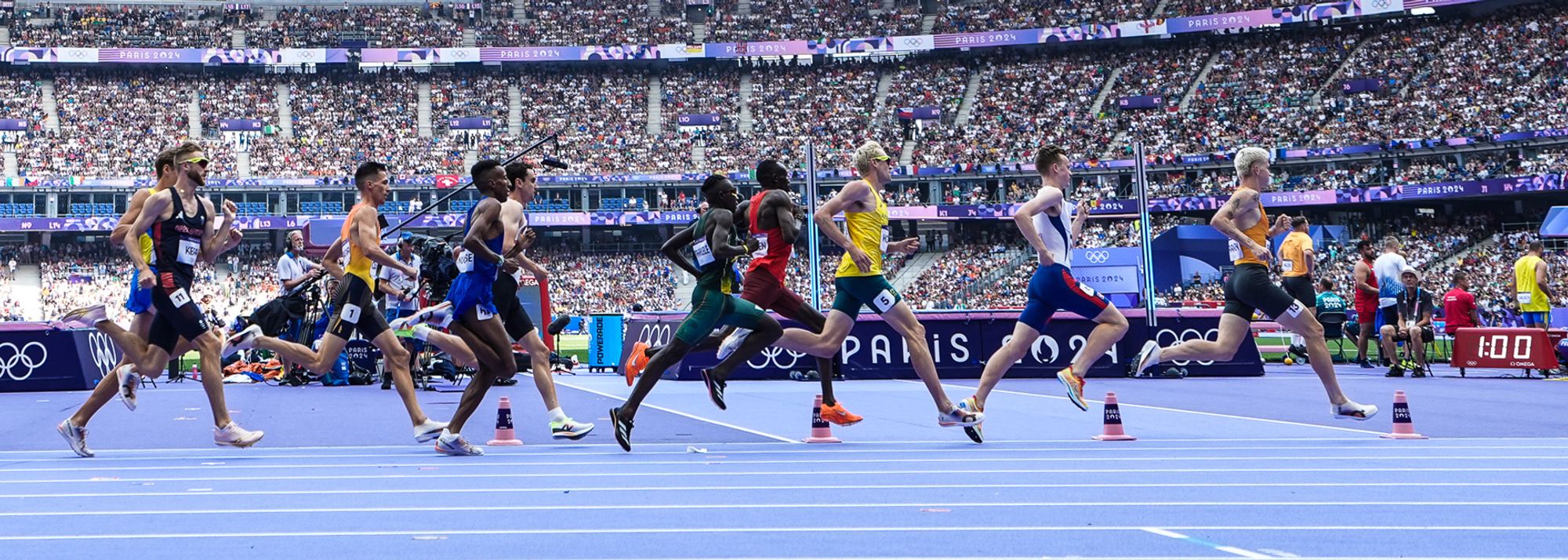 One of the most compelling rivalries of the Paris 2024 Olympic Games – the men’s 1500m – moved a step closer to conclusion