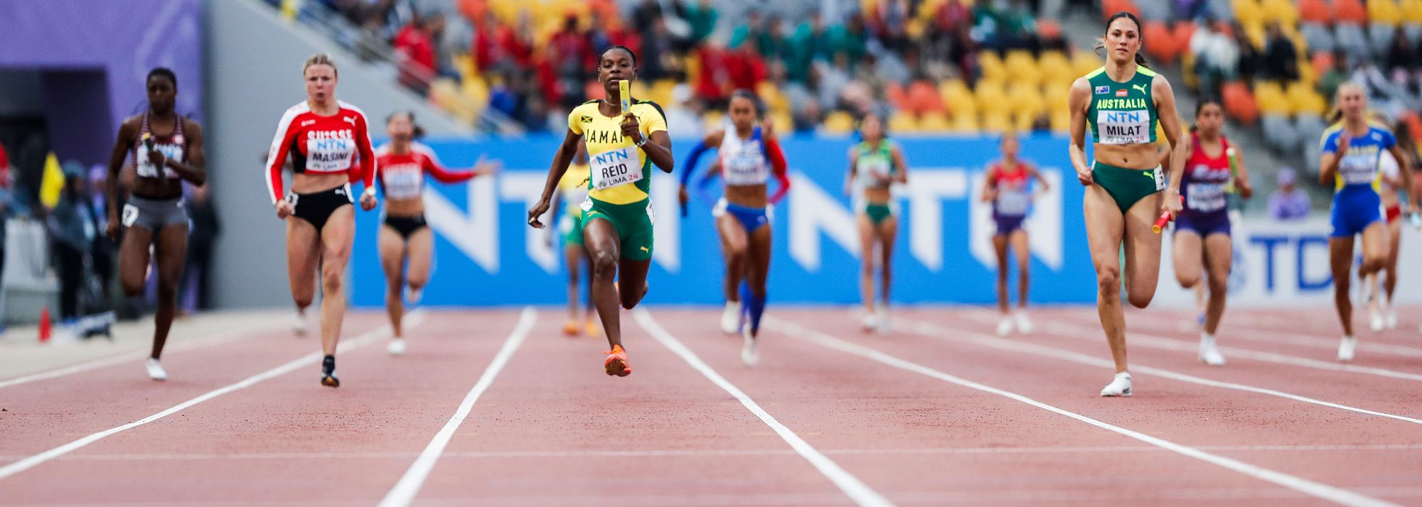 A series of thrilling relay races took place on the final day of competition at the World Athletics U20 Championships Lima 24 on Saturday