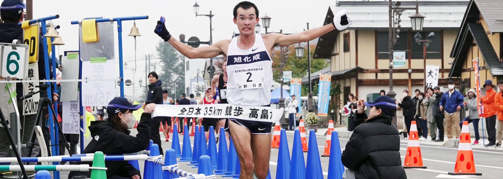 Two-time world medallist Masatora Kawano clocked a world record of 2:21:47 to win the 35km race walk at the All Japan Race Walking