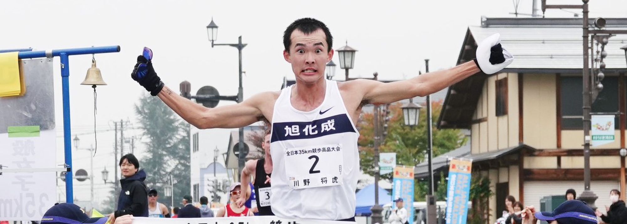 Australia’s Rebecca Henderson and Japan’s Masatora Kawano set respective world marathon race walk records of 3:14:52* and 2:55:14* at the All Japan Race Walking meeting