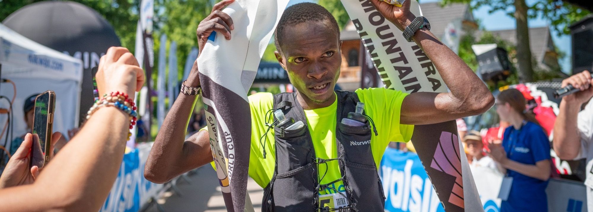 Scout Adkin and Paul Machoka achieved assertive victories at Tatra Fest, part of the Mountain Running World Cup, in Zakopane on Sunday