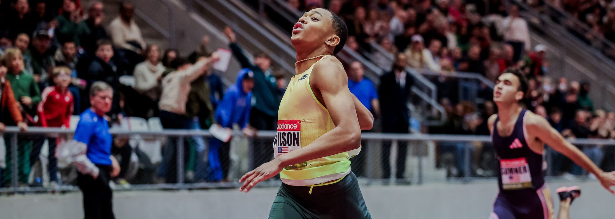 Quincy Wilson improved his own world U18 400m best to 44.10, while T'Mars McCallum stormed to a 200m world lead of 19.73 at the Ed Murphey Classic