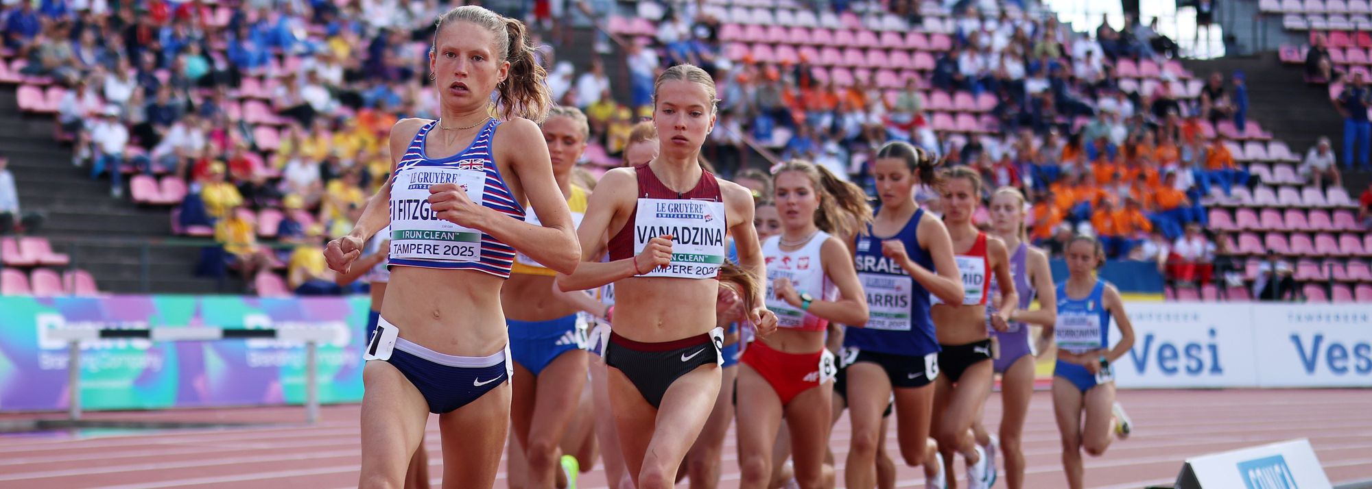 Innes FitzGerald completed the 3000m/5000m double at the European U20 Championships in Tampere on Sunday (10), breaking a championship record that had stood for 32 years.