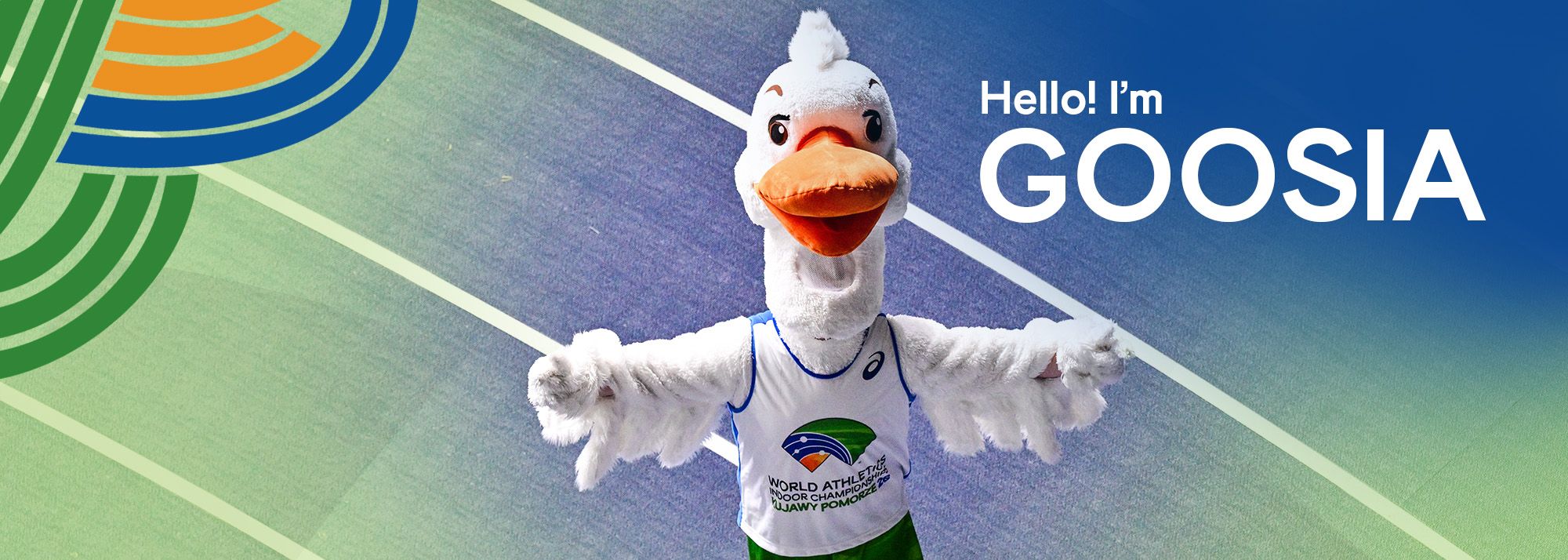 Goosia revealed as mascot for World Athletics Indoor Championships Kujawy Pomorze 26