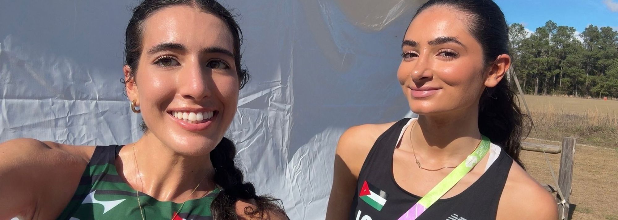 Born and raised more than 2700km apart in the United States, Layla Almasri and Noora Kuran are connected through athletics and share a common goal