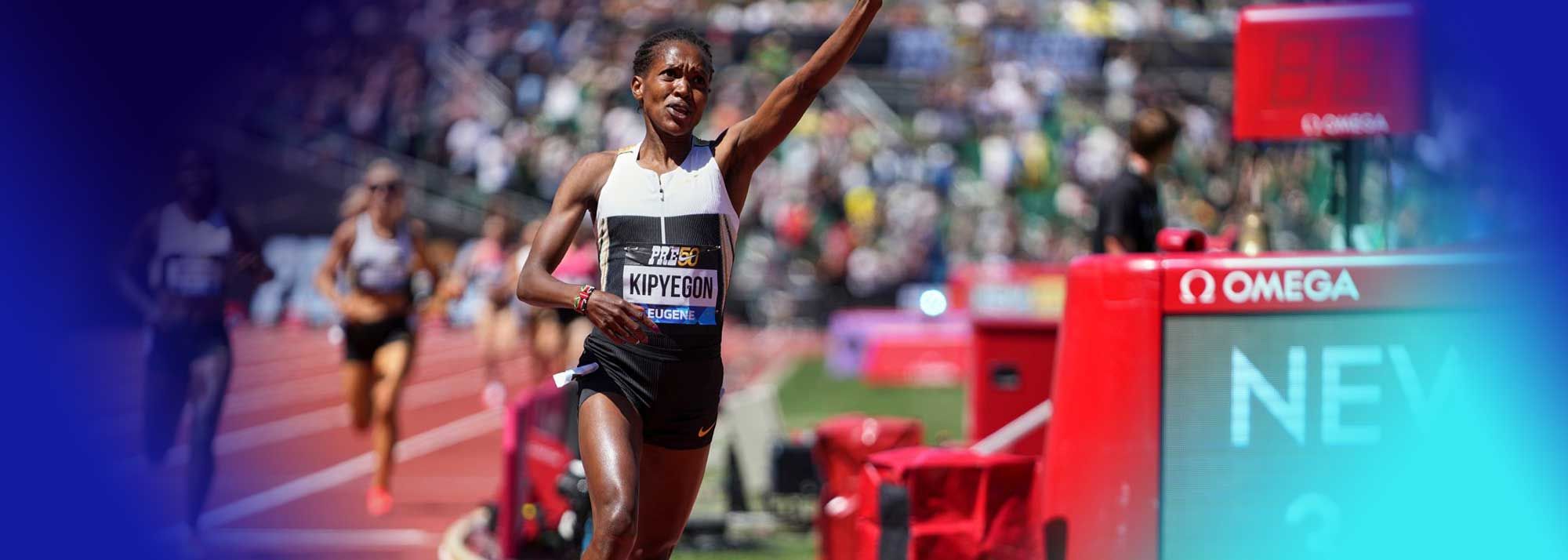 Broadcast info for the Diamond League event in Eugene on 4 July
