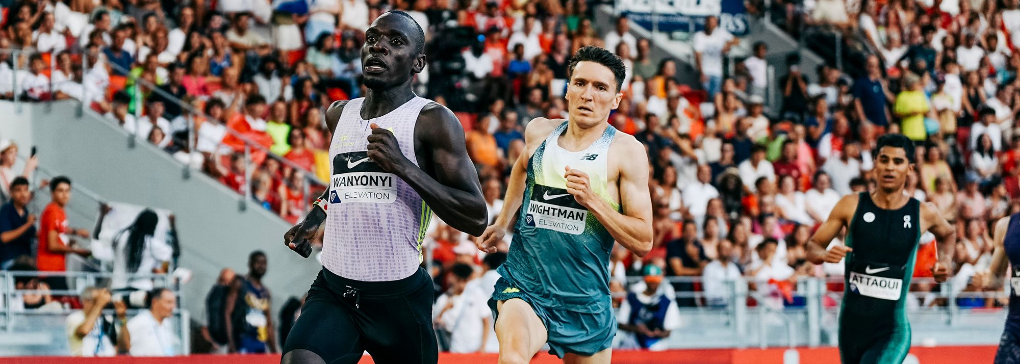 Emmanuel Wanyonyi made his 1000m debut in sensational style, running 2:11.83* to break the long-standing world record at the Meeting International d’Athlétisme Herculis EBS