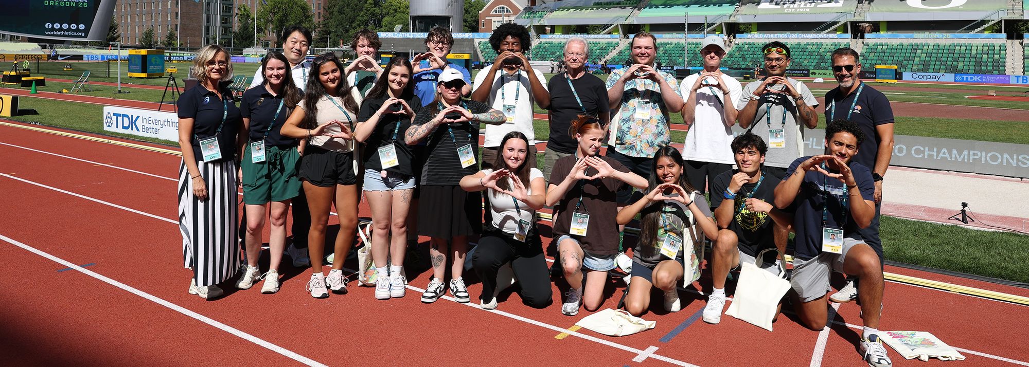 The World Athletics U20 Championships Oregon 26 took the World Athletics Media Academy to another level as local university students put their studies into practice to lead on event coverage.