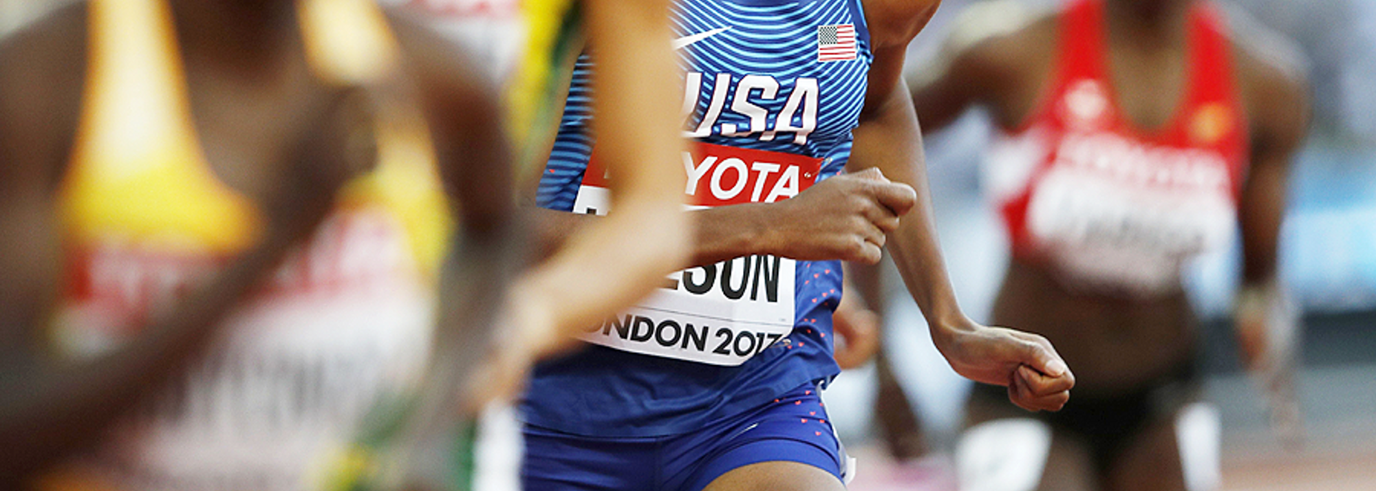 Standing in the mixed zone shortly after Ajee’ Wilson sprinted to an 800m bronze medal at the IAAF World Championships London 2017, her coach, Derek Thompson, casted his mind back six years to the day he first laid eyes on the talented teenager.