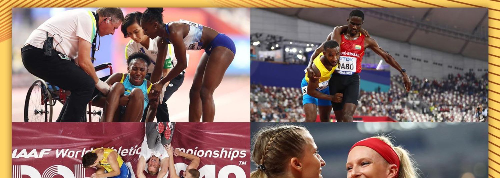 Following the conclusion of the IAAF World Athletics Championships Doha 2019, four moments have been shortlisted for the International Fair Play award.