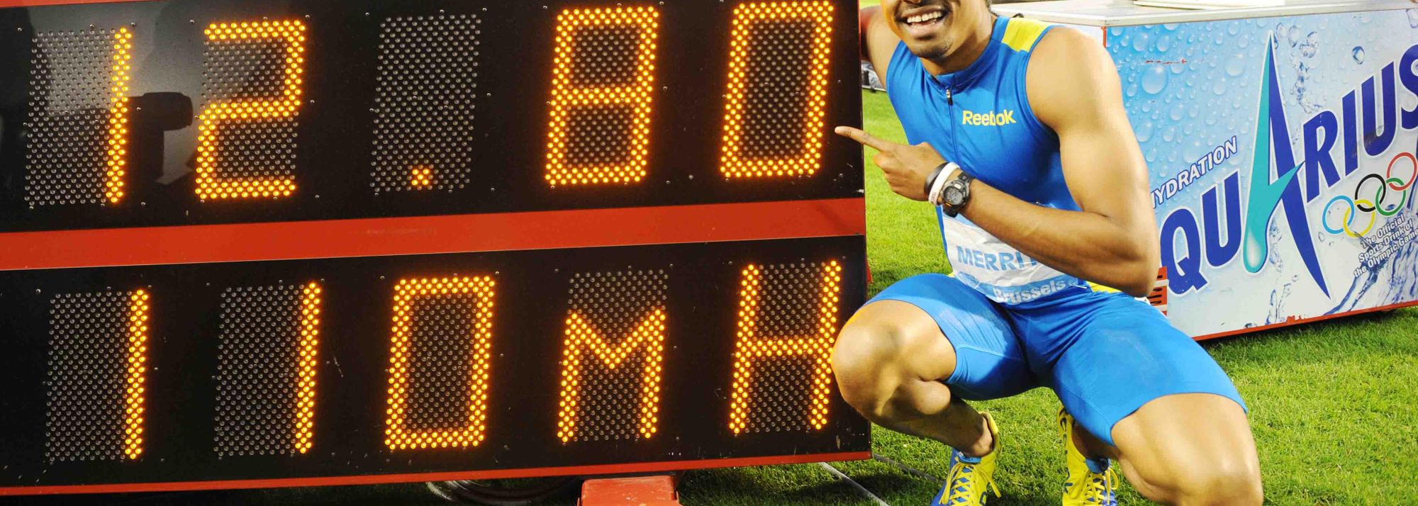 Aries Merritt, World record press conference highlights FEATURE