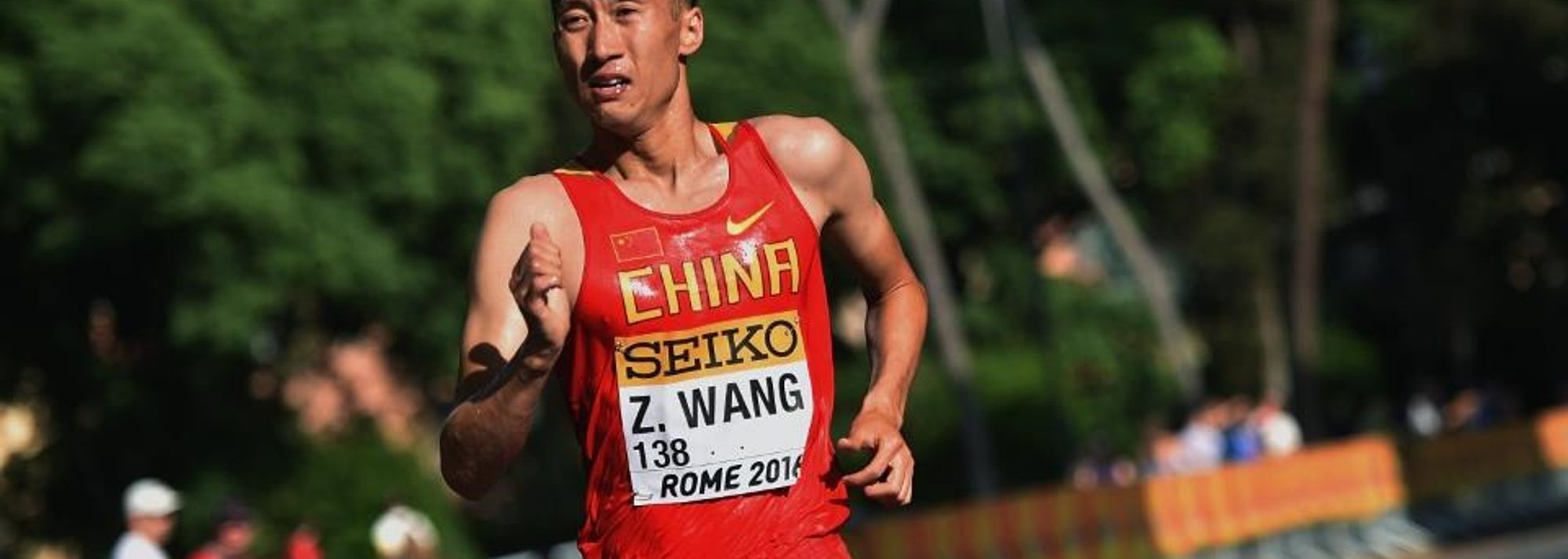 When it mattered, the pedigree of Wang Zhen shone through for an emphatic 20km gold at the IAAF World Race Walking Team Championships Rome 2016.