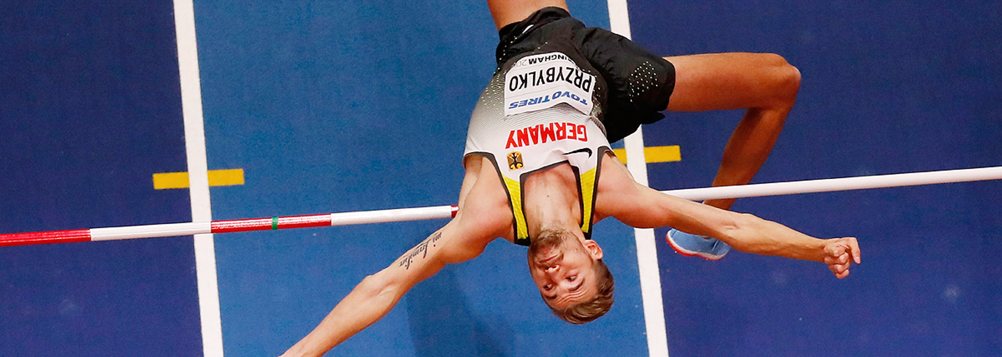 When Mateusz Przybylko was 17, shortly after finishing 11th in the high jump final at the 2009 IAAF World Youth Championships, he made a promise to his coach.