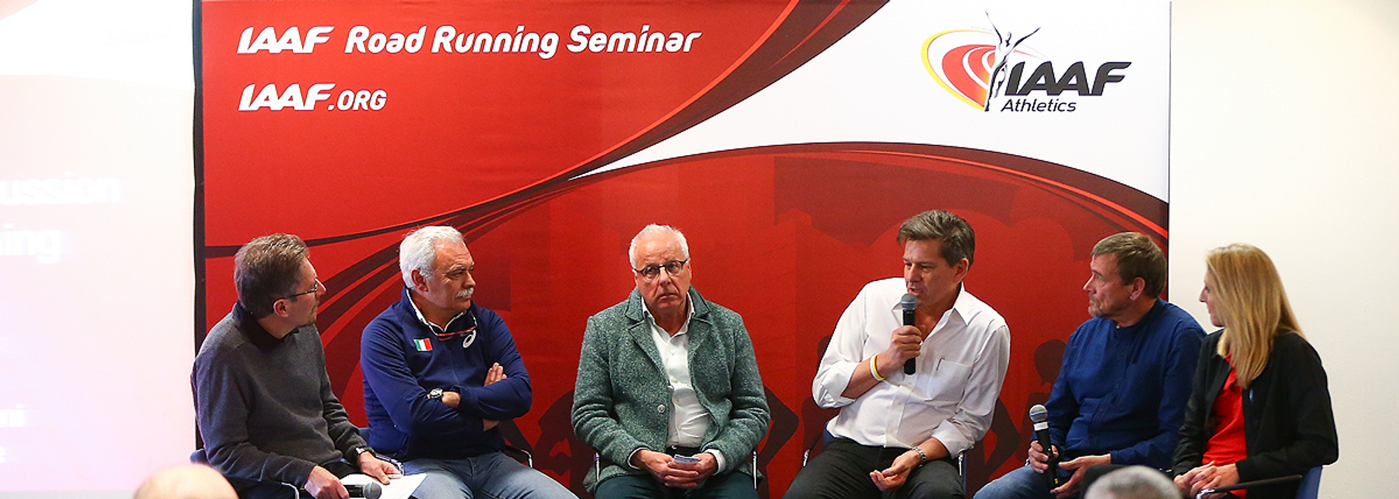 Race organisers, athletes and member federation representatives gathered at the Motorpoint Arena in Cardiff on Friday (25) for the first IAAF Road Running Seminar.