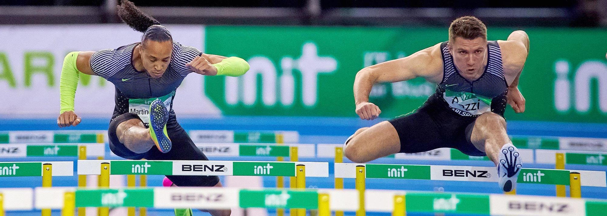 World indoor champion Andrew Pozzi is to open his World Athletics Indoor Tour Gold campaign at the INIT Indoor Meeting Karlsruhe, where he will again go up against world medallist Pascal Martinot-Lagarde.