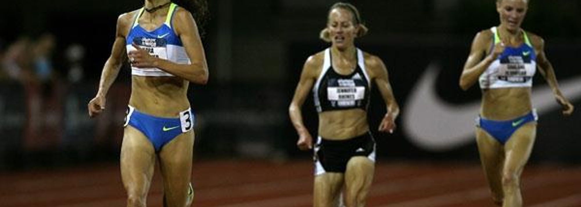 Goucher upsets Flanagan in the 5000m - US Olympic Trials ...