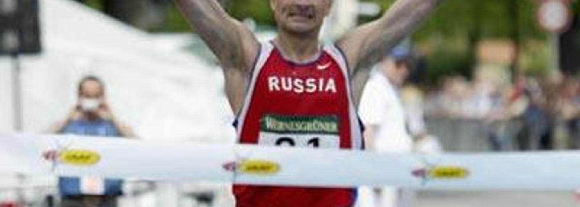 After a merciless battle in the sun Aleksey Voyovedin became the third walker to retain his 50km World Walking title.