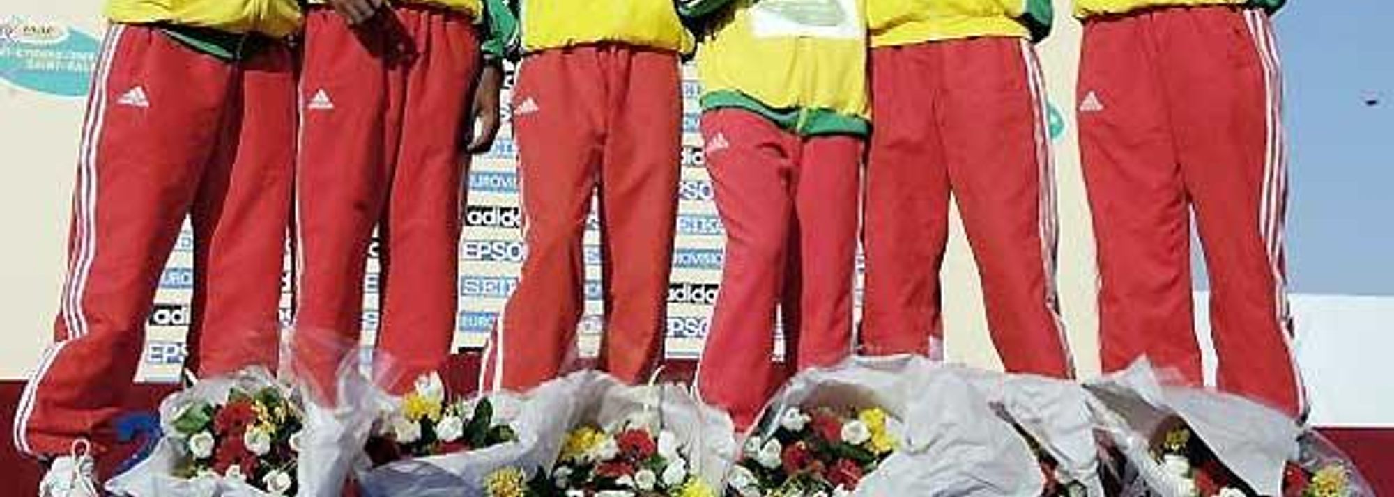 Hours after Kenenisa Bekele and Tirunesh Dibaba completed their short and long course doubles at last weekend’s 33rd IAAF World Cross Country Championships in St-Etienne/St-Galmier (19/20 March), the Ethiopian athletics team was already celebrating its haul of nine medals from a good weekend’s work in central France.