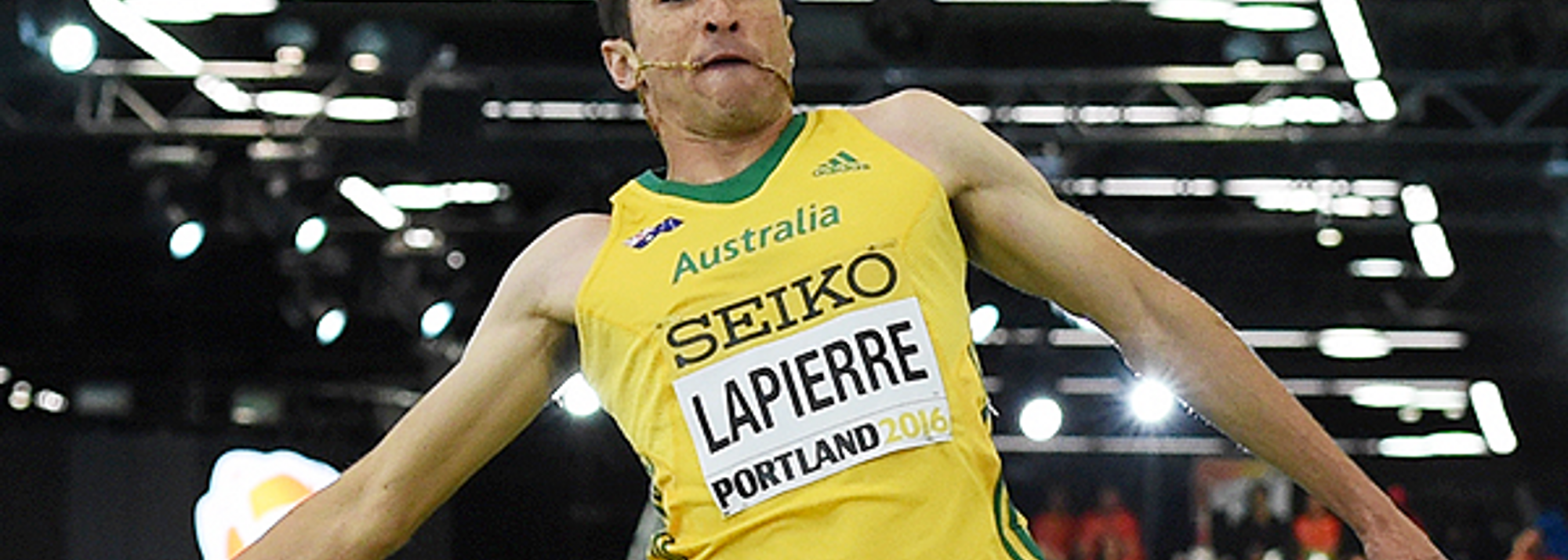 “It was my experience that helped me to stay calm and jump 8.25m in the third round and stay in the competition,” Fabrice Lapierre said about his performance at the IAAF World Indoor Championships Portland 2016.