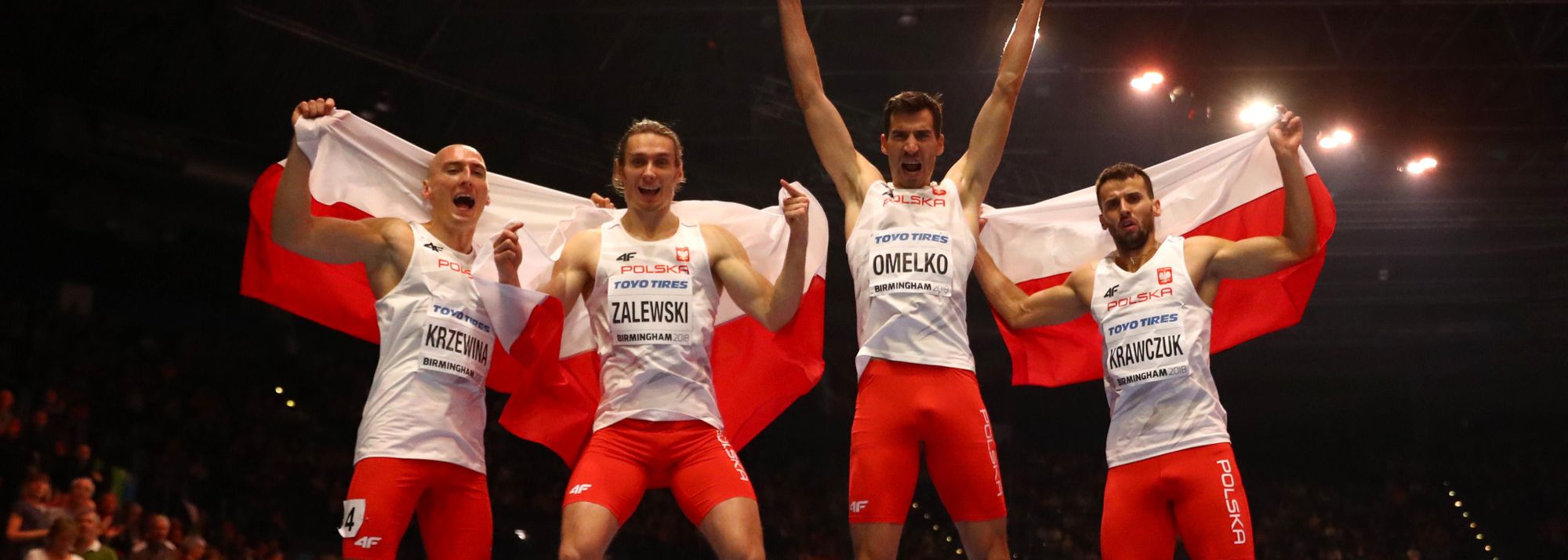 A look at the Polish men’s 4x400m relay squad that broke the world indoor record at the World Indoor Championships in March, a record that was ratified earlier this week.