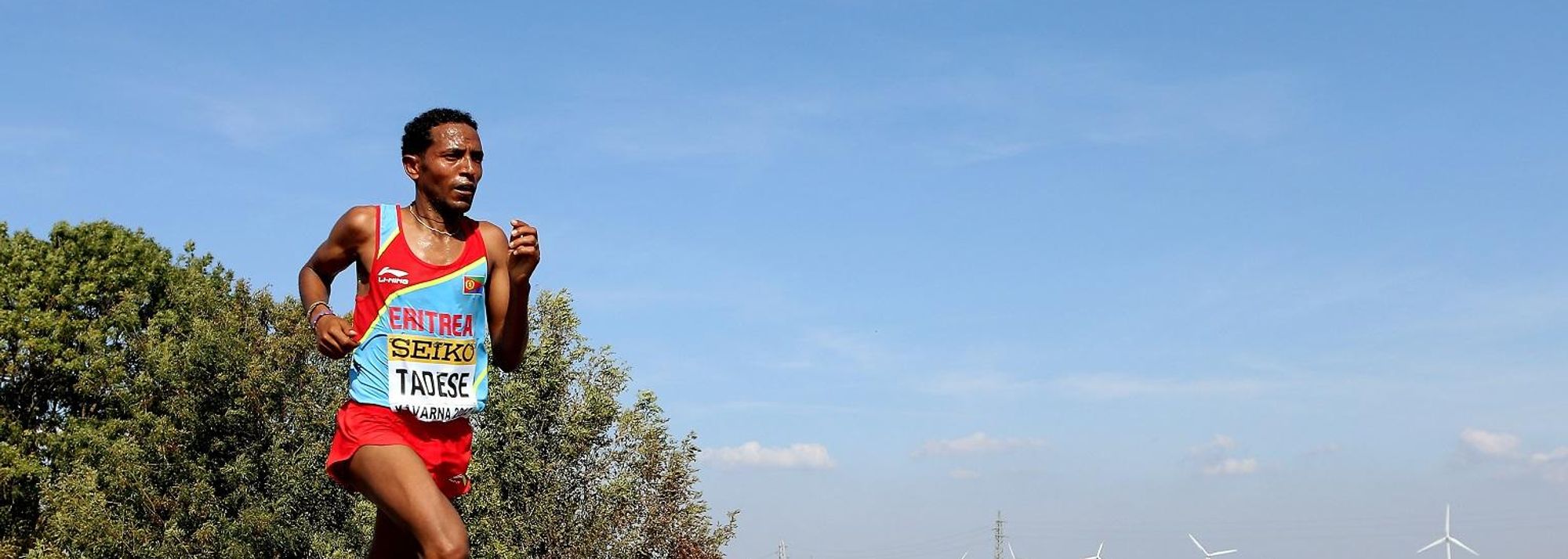 Dominating the proceedings from just beyond the fifth kilometre, Zersenay Tadese of Eritrea won an unprecedented fifth World Half Marathon title in Kavarna, Bulgaria, today.