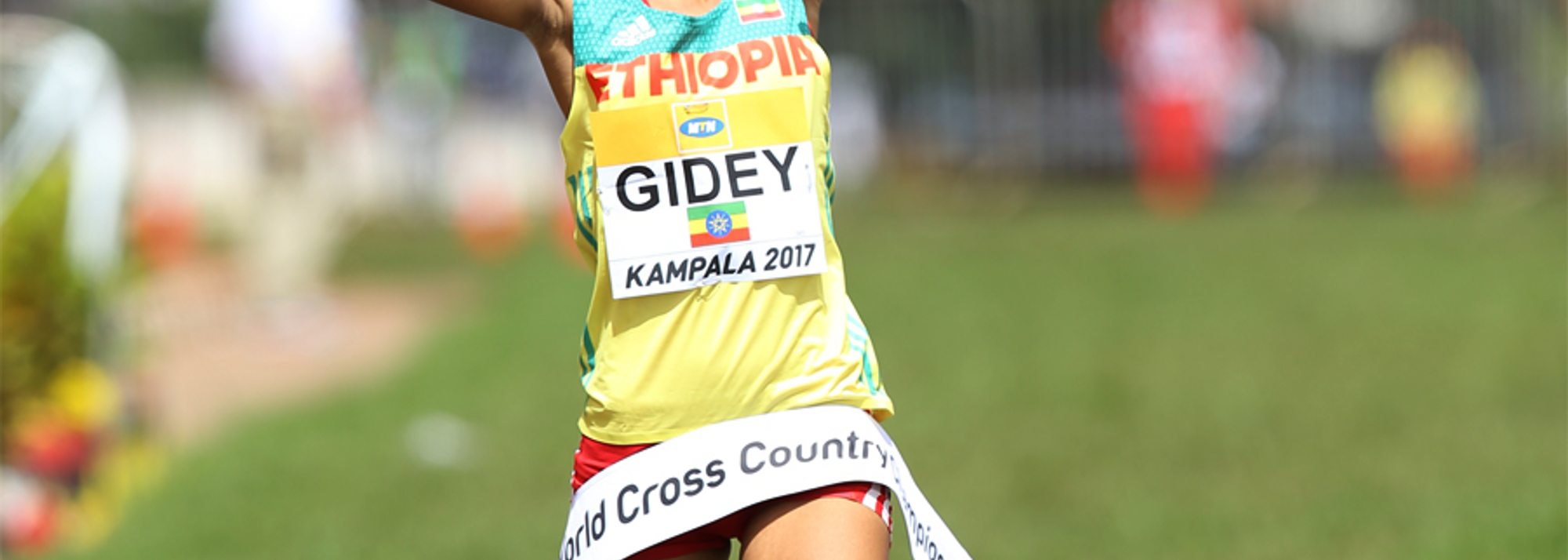Ethiopia’s Letesenbet Gidey became the fourth woman to win back-to-back U20 titles at the IAAF World Cross Country Championships.