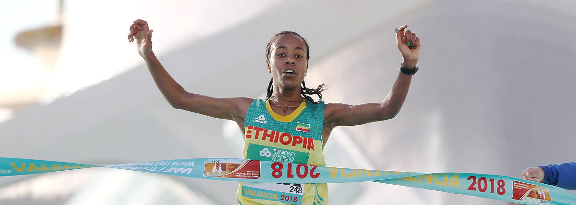 The women-only half marathon world record* was improved to 1:06:11 at the IAAF/Trinidad Alfonso World Half Marathon Championships Valencia 2018 on Saturday (24).