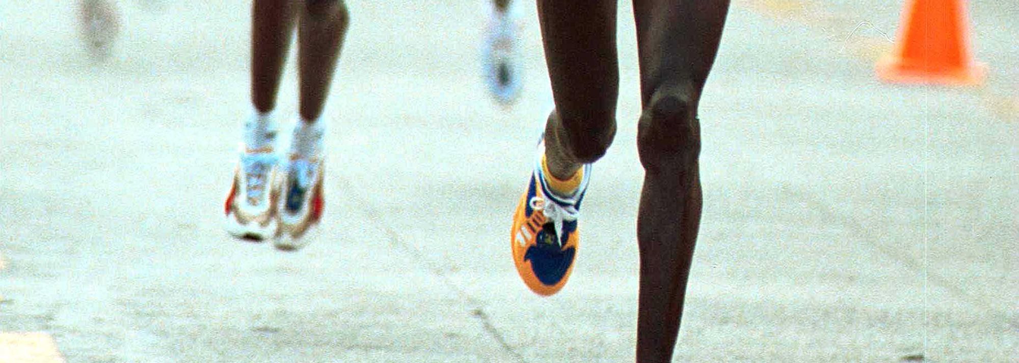 In a masterful display of strength and tactics, World Half Marathon Champion, Paul Tergat of Kenya became the first man ever to successfully defend his title