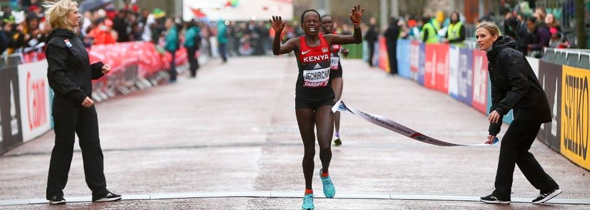 With a full strength team, Kenya was hopeful of repeating their 2014 medal sweep in the women’s race at the IAAF/Cardiff University World Half Marathon Championships Cardiff 2016.