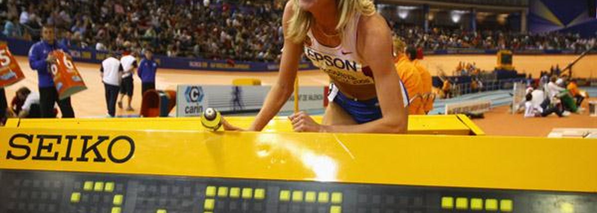 pain - For Yelena Soboleva, tonight's 1500m World record came only as a bonus. </P>