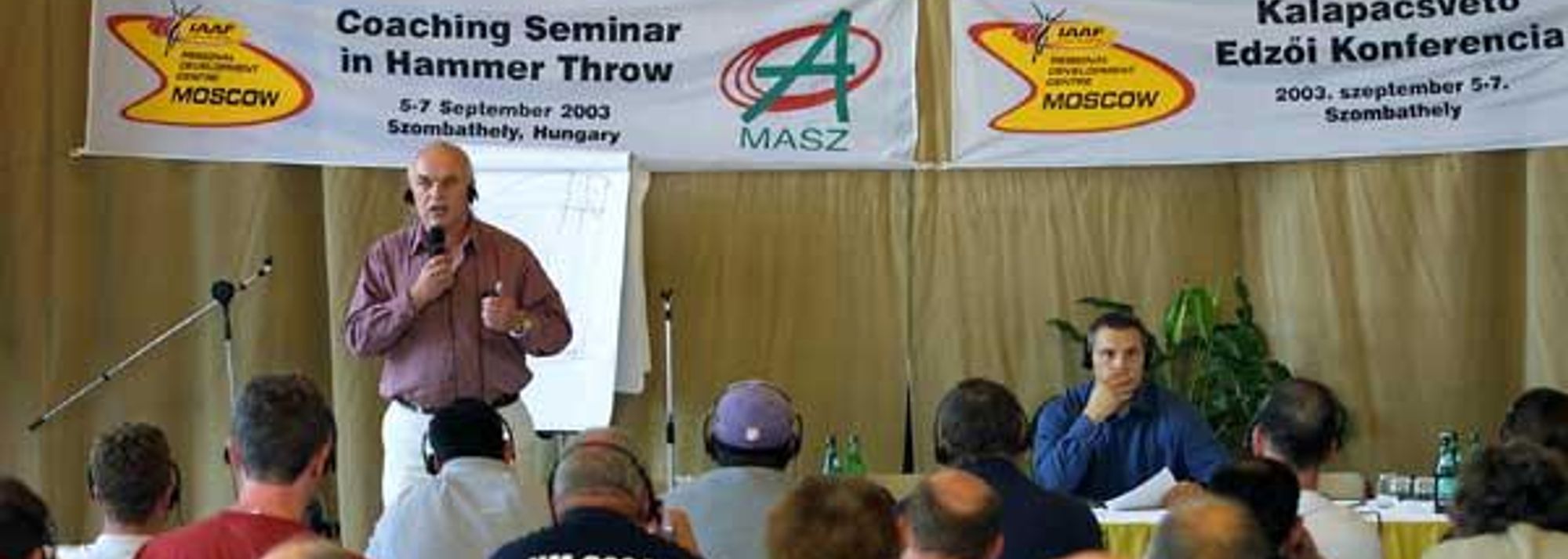 Hammer Throw Coaching Seminar in Szombathely NEWS World Athletics