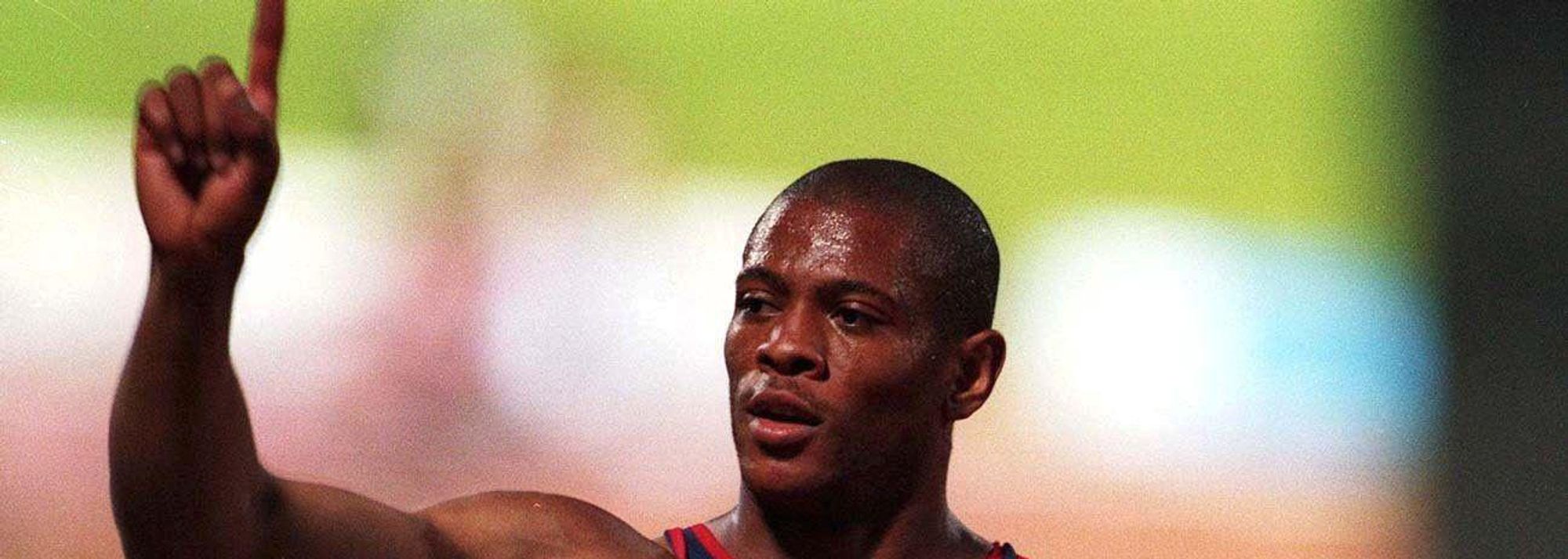 The champions have started to arrive. Today it was the turn of Maurice Greeene, John Godina and Michael Johnson..