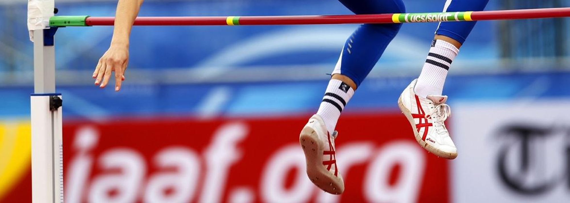 Marija Vukovic of Montenegro won that country's first athletics medal of any kind - and gave the assembled spectators their first listen of the Montenegran national anthem at that - when she cleared 1.91m in the High Jump.
