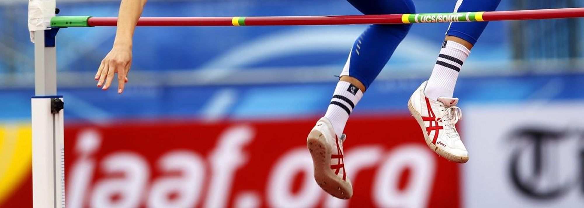 Marija Vukovic of Montenegro won that country's first athletics medal of any kind - and gave the assembled spectators their first listen of the Montenegran national anthem at that - when she cleared 1.91m in the High Jump.