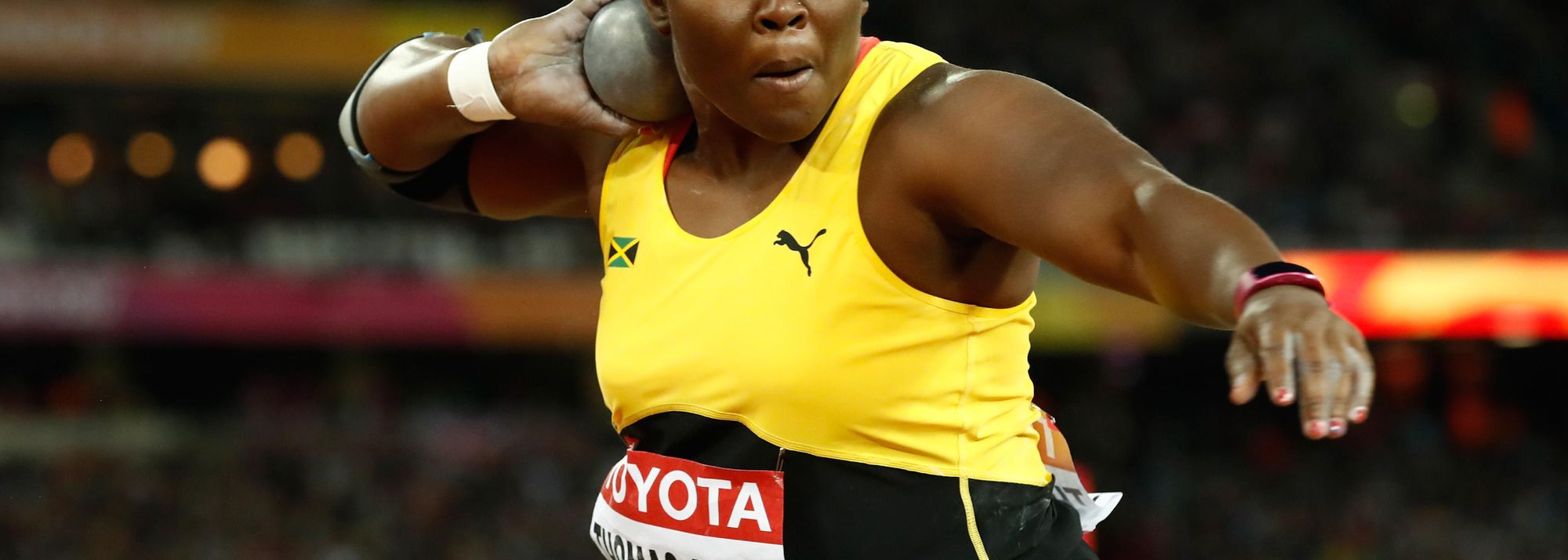 Report women's shot put qualification IAAF World Championships