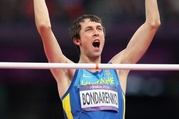Bohdan BONDARENKO Olympia 3.OS Bronze 2016 Foto sign UKR Leichtathletik 