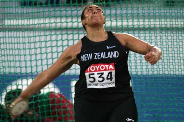 Oceania Ambassador Beatrice Faumuina donates World Championships