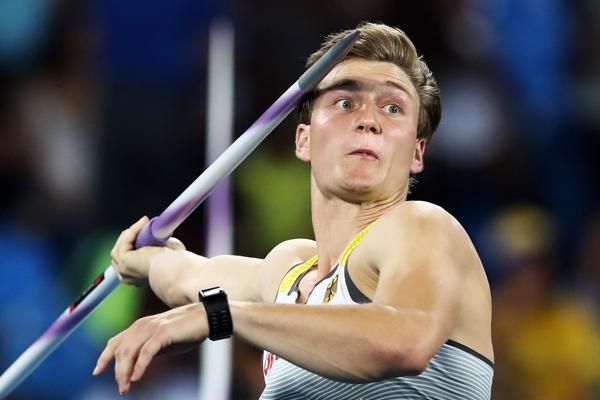 Olympics javelin Throwing at