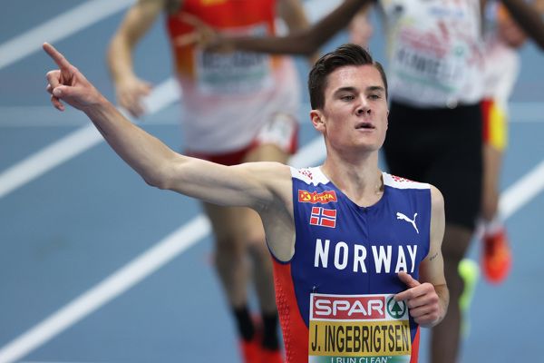 Ingebrigtsen Takes Second Title Del Ponte Sizzles 7 03 And Duplantis Tops 6 05m To Cap European Indoor Championships Report World Athletics