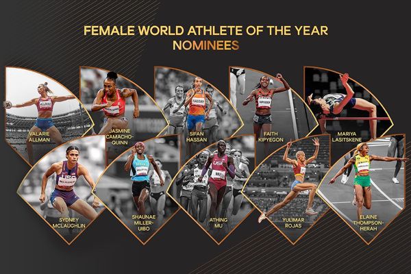 female-world-athlete-of-the-year-2021-nominees